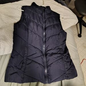 Women's navy blue vest